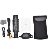 Infrared Pitch Black Night Vision Monocular with Camera