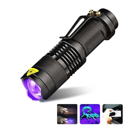 Ultraviolet Black Light Tactical Torch Flashlight - UV 395NM