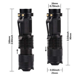 Ultraviolet Black Light Tactical Torch Flashlight - UV 395NM
