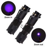 Ultraviolet Black Light Tactical Torch Flashlight - UV 395NM