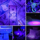 Ultraviolet Black Light Tactical Torch Flashlight - UV 395NM