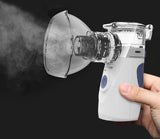 Handheld Ultrasonic Compressor Inhaler Portable Asthma Nebulizer