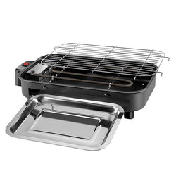 Portable 1300W Electric Smokeless Grill for Indoor and Outdoor