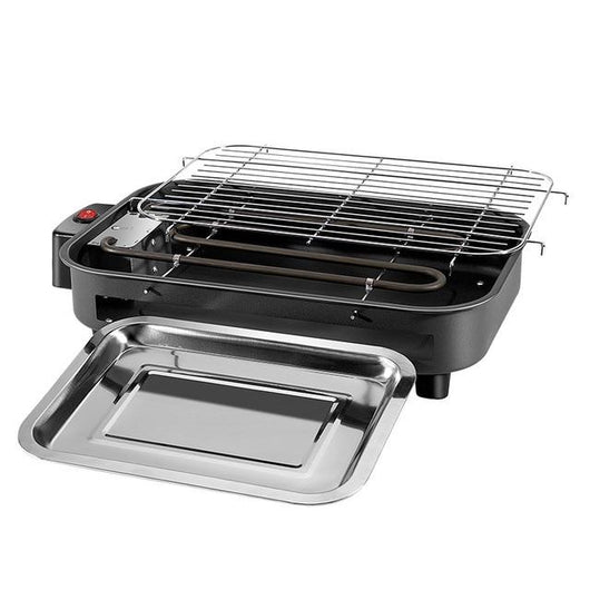 Portable 1300W Electric Smokeless Grill for Indoor and Outdoor