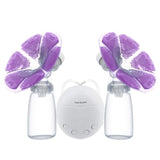 Bubee Pro Double Electric Breast Pump with Adjustable Suction (includes 2 Infant Milk Bottle)