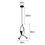 Pendant Hanging Figure Artsy Lighting Fixtures