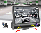 Full HD 1080P Dual Dash Cam With Rearview Camera