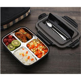Stainless Steel Japanese Bento Lunch Box | Thermal Insulated Food Container