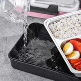 Stainless Steel Japanese Bento Lunch Box | Thermal Insulated Food Container