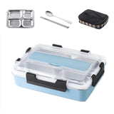 Stainless Steel Japanese Bento Lunch Box | Thermal Insulated Food Container
