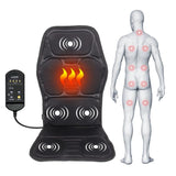 Electric Back Heating Massager Chair Pad Car Cushion