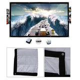 Portable Outdoor Movie Projector Screen - 150"