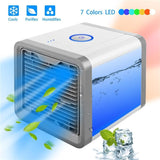 Artic Air Portable 3-in-1 Air Conditioner Humidifier Purifier - 7 LED Lights