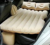 Car Inflatable Air Mattress & Travel Bed for Back Seat with Extra Padding and 2 Pillows