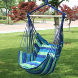 Easy Portable Comfortable Hanging Hammock Chair (with 2 pillows)