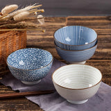 Japanese Inspired Porcelain Bowls (4-Set) - Oussirro Collection