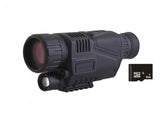 Infrared Pitch Black Night Vision Monocular with Camera