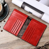 Genuine Leather Passport Holder - Holland Collection