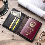 Genuine Leather Passport Holder - Holland Collection