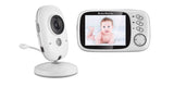 VB603 3.2 Inch Wireless LCD Night Vision Video Baby Monitor Camera with Lullabies