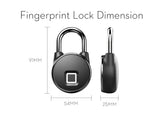 Smart Anti Theft Fingerprint Lock with App