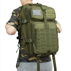 Tuguan 50L Army Military Pro Tactical Backpack for Camping, Hunting, Hiking, Outdoors