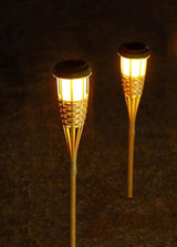 Outdoor Bamboo Tiki Light Torches